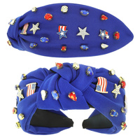 AMERICAN FLAG THEME HEADBAND